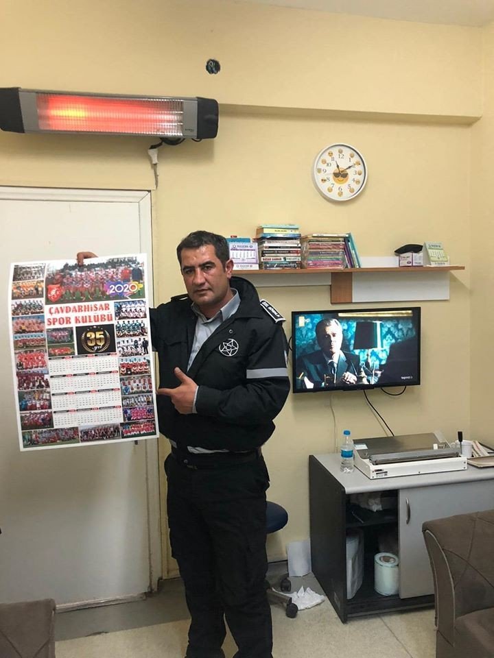 Çavdarhisar halkı takımıyla tek yürek