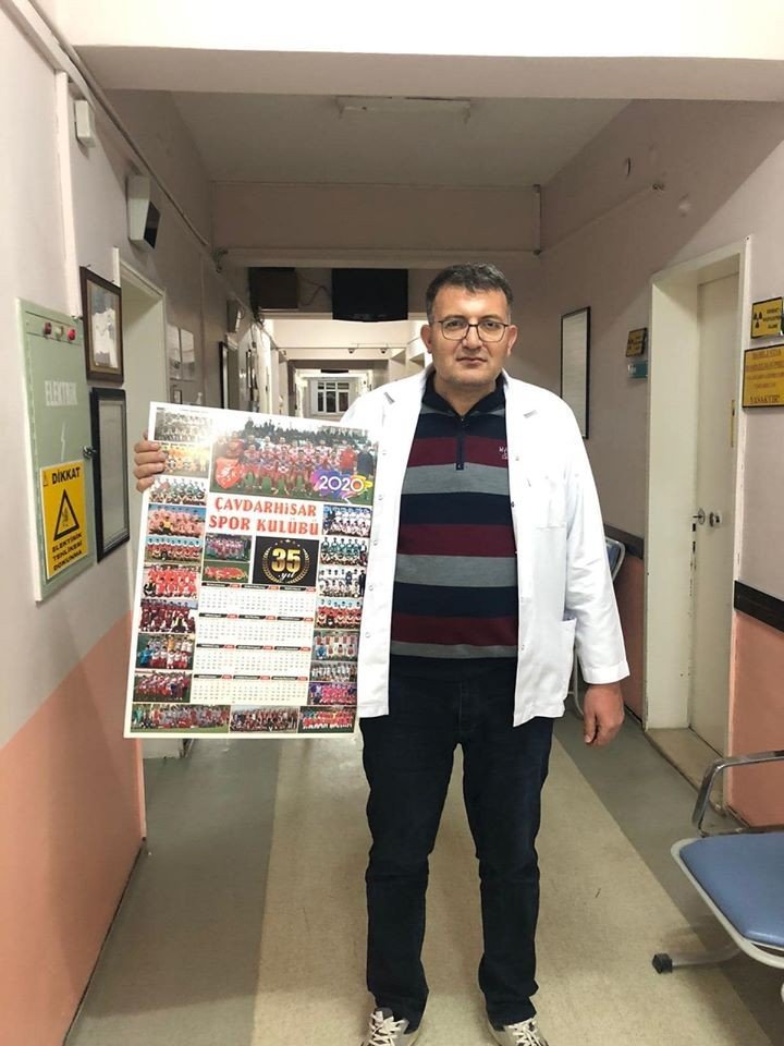 Çavdarhisar halkı takımıyla tek yürek