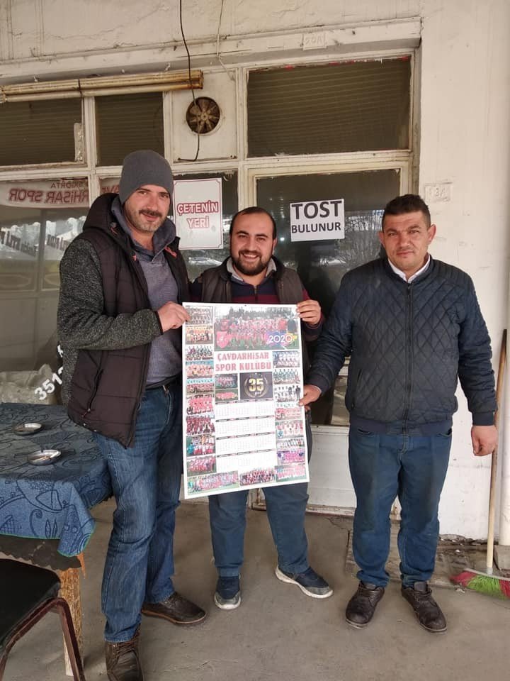 Çavdarhisar halkı takımıyla tek yürek
