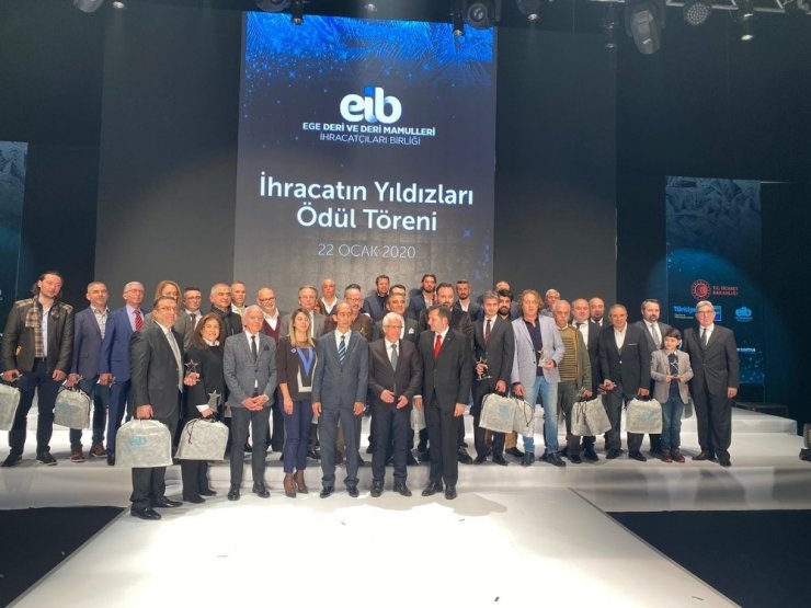 Deri sektöründe ihracatın yıldızı 36 firma ödüllendirildi