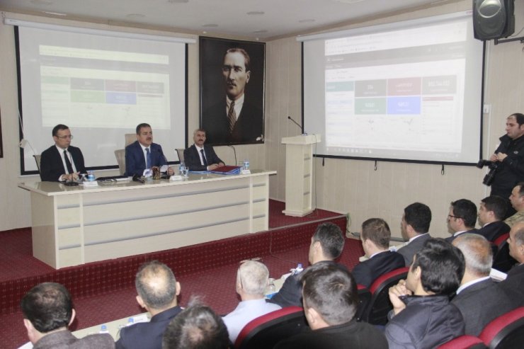 Hakkari’de ‘İl Koordinasyon Kurulu’ toplantısı