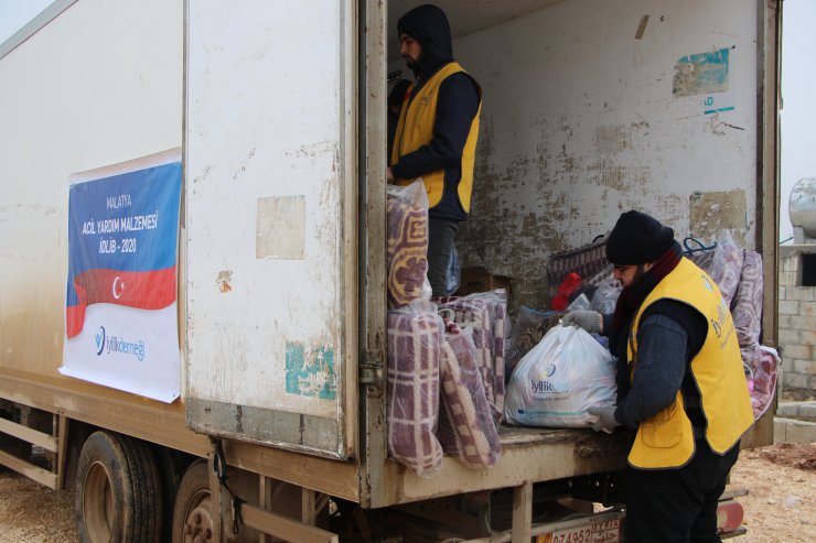 İyilik Derneğinden İdlib'e insani yardım