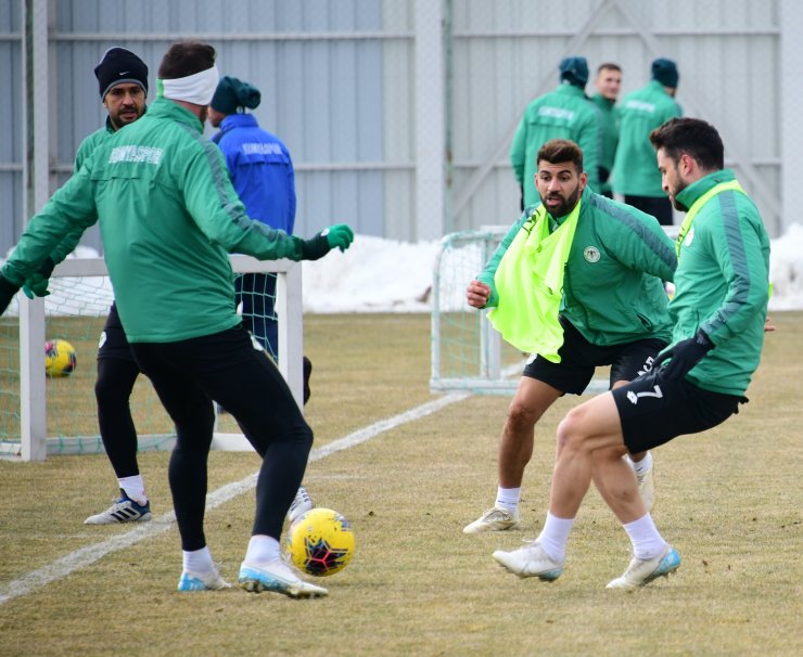 Konyaspor'da Galatasaray maçı hazırlıkları