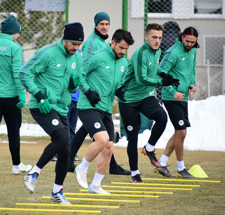 Konyaspor'da Galatasaray maçı hazırlıkları
