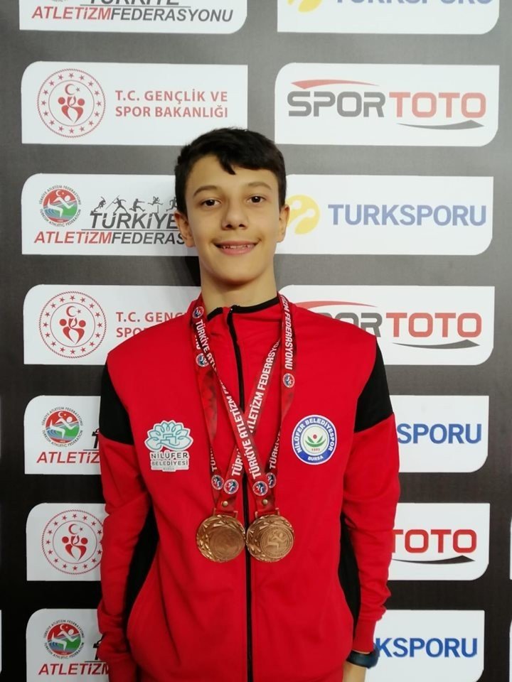 Nilüfer’e bir şampiyonluk da atletizmden