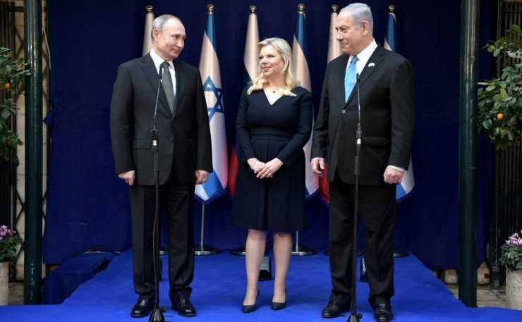 Putin, İsrail’de Başbakan Netanyahu ve Cumhurbaşkanı Rivlin ile görüştü