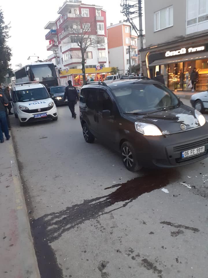 Pompalı dehşet kameralara an be an yansıdı