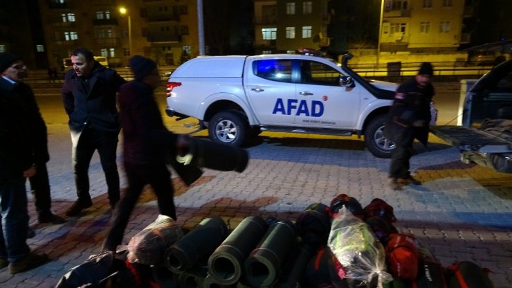 AFAD ekipleri Elazığ’a sevk edildi