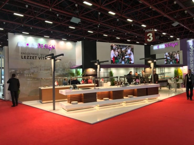 Mutfağın vitrini İnoksdesign, ANFAŞ’ta ziyaretçilerle buluştu