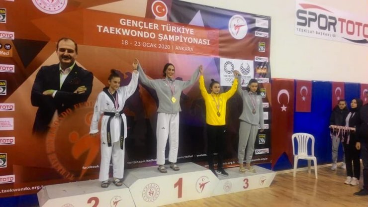 Dereceye giren sporcular milli takıma seçildi