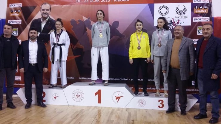 Dereceye giren sporcular milli takıma seçildi