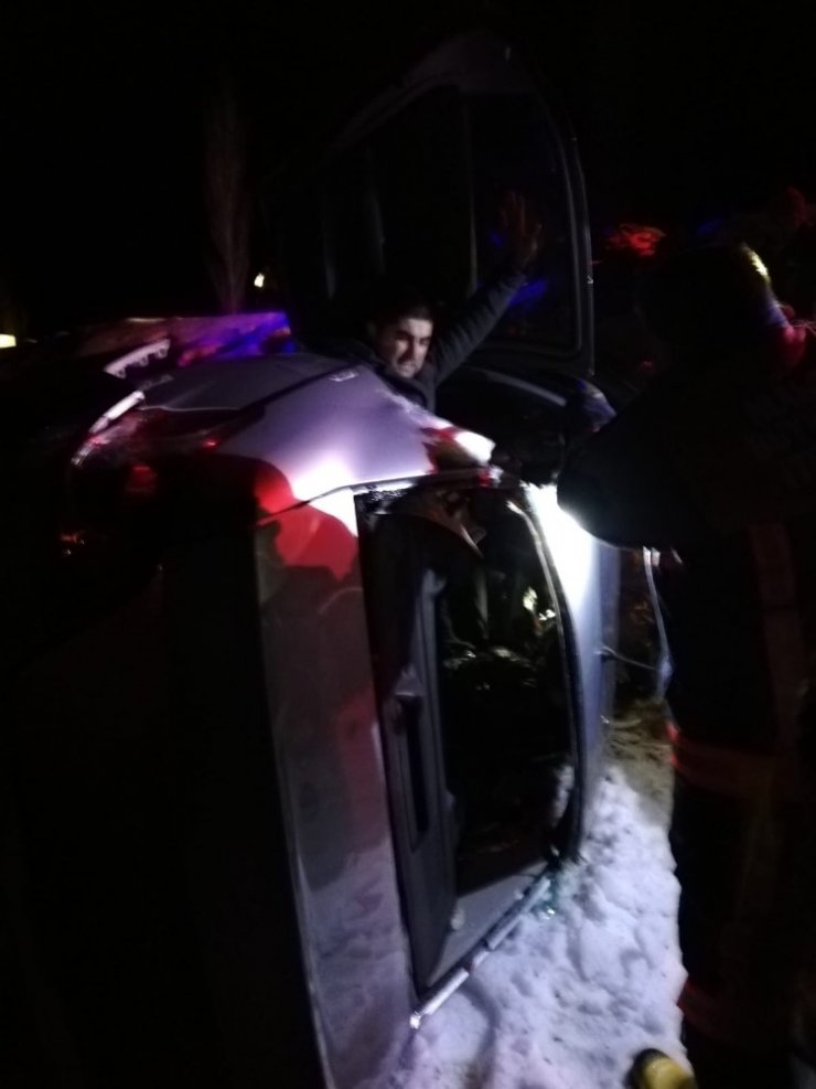 Malatya’da trafik kazası: 2 yaralı