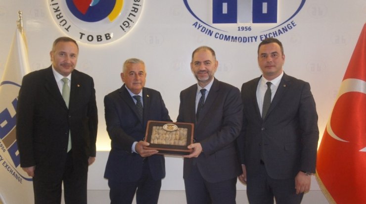 Kardeş borsalar İstanbul ve Alaşehir Ticaret Borsası’ndan Aydın Ticaret Borsası’na ziyaret