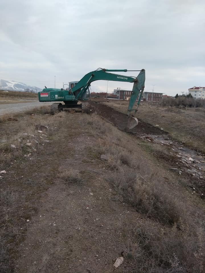 Tomarza'da dere ıslahı çalışmaları başladı