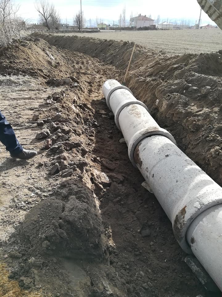 Tomarza'da dere ıslahı çalışmaları başladı