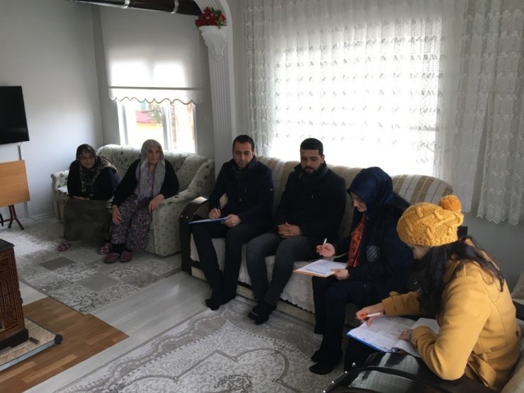 Açık Kapı Biriminden yerinde tespit
