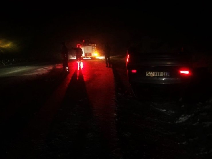 Van’da trafik kazası; 1 yaralı