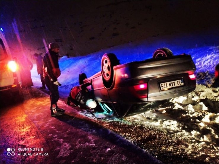 Van’da trafik kazası; 1 yaralı