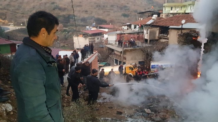 Aydın’da yangın felaketi