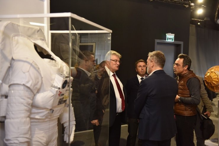 Celal Gökçen’den GUHEM’e ziyaret