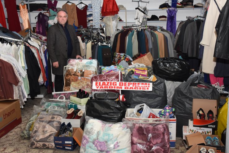 Ege'den Elazığ'daki depremzedeler için yardım kampanyası