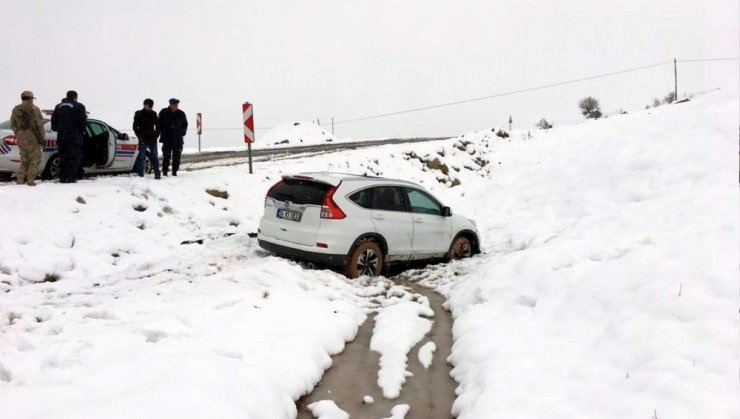 Siirt’te trafik kazası: 1 yaralı