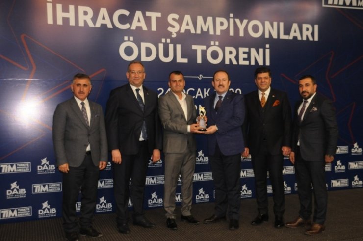 Şırnak’ta 2019 yılı ihracat şampiyonları ödüllendirildi