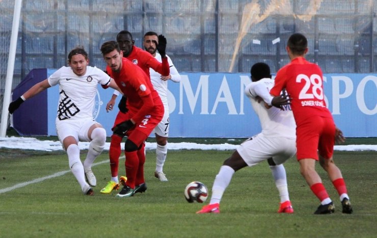 TFF 1. Lig: Osmanlıspor: 0 - Keçiörengücü: 0