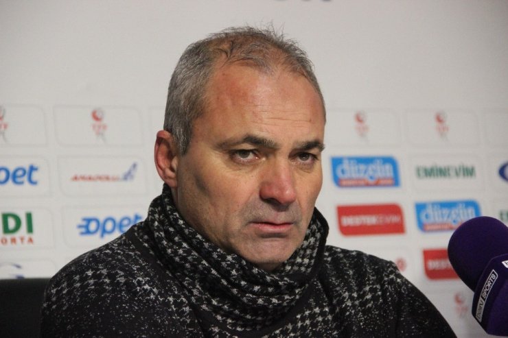 BB Erzurumspor - Balıkesirspor maçının ardından