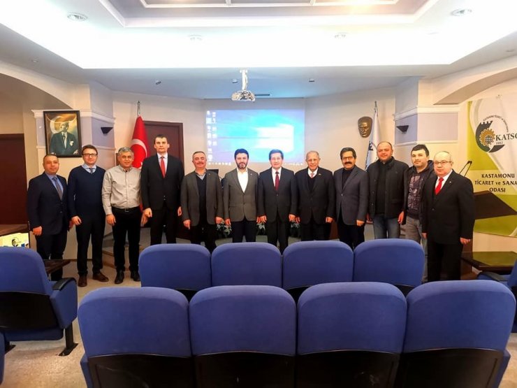 Belarus Ankara Büyükelçiliğinden KATSO’ya ziyaret