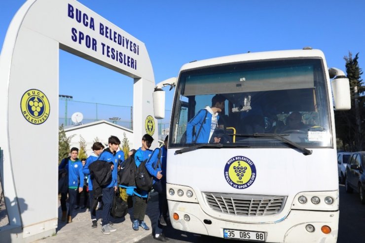 Buca’nın genç sporcularına 5 yıldızlı moral