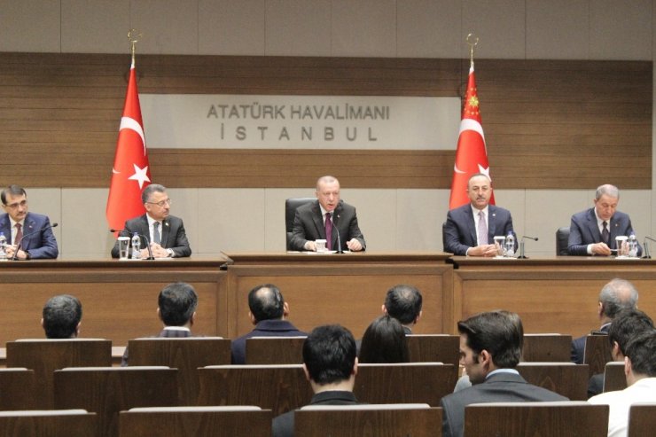 Cumhurbaşkanı Erdoğan: “1607 yaralıdan 1503’ü taburcu edildi”