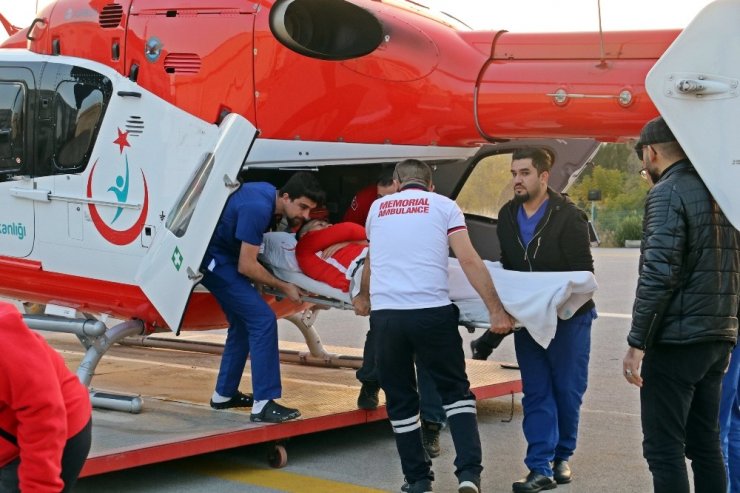 Jahovic, helikopterle Antalya’ya getirildi