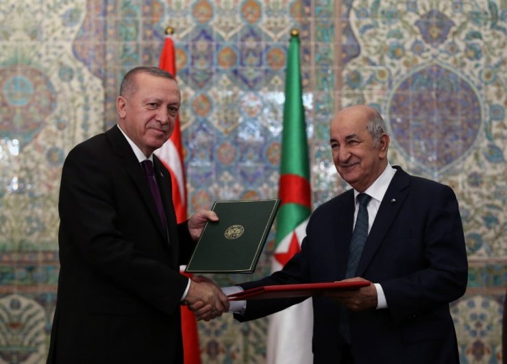 Erdoğan ve Tebbun’dan ortak basın toplantısı