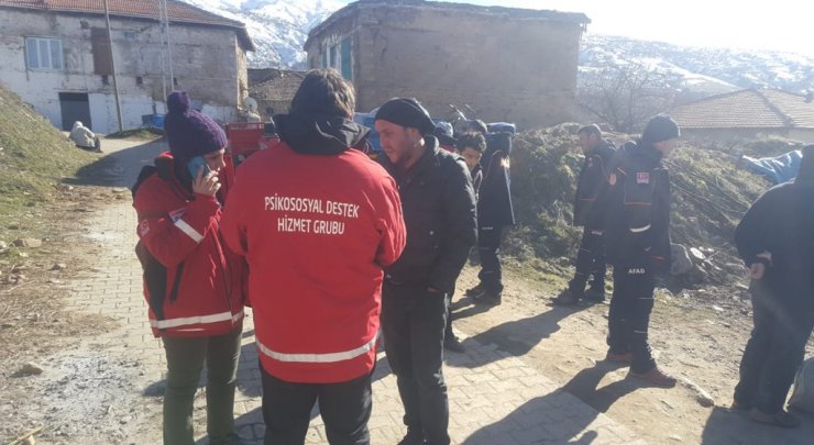 Türk Kızılay'dan depremzedelere psikososyal destek