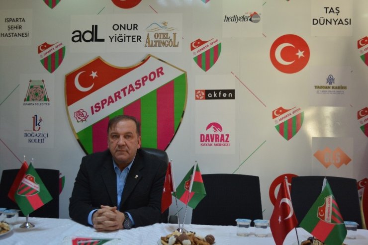 Isparta 32 Spor Yönetimi: "Masa başı oyunlar varsa, o oyunları bozup masayı da başlarına yıkarız"