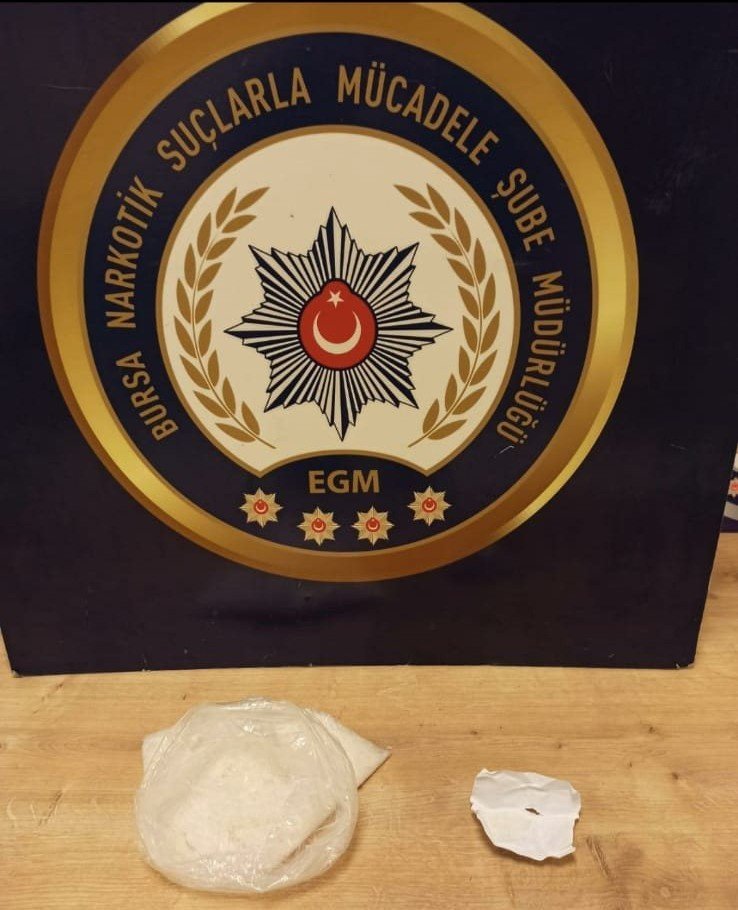 Bursa’da narkotik operasyonu: 3 tutuklu