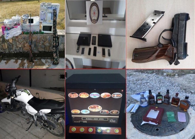 Denizli’de bir haftada 165 kişi çeşitli suçlardan yakalandı