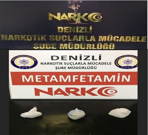 Denizli’de 7 ayrı uyuşturucu operasyonda 3 tutuklama