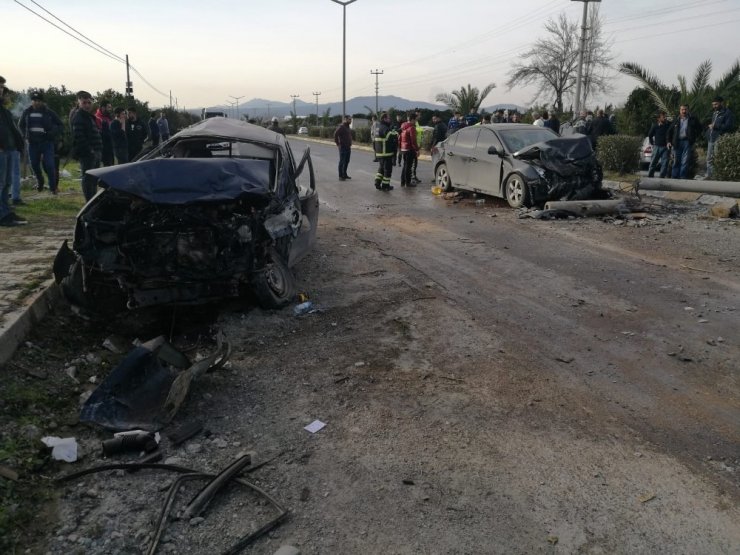 Hatay’da trafik kazası: 5 yaralı