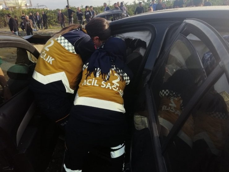 Hatay’da trafik kazası: 5 yaralı