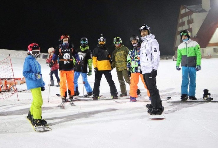 Snowboard nefes kesti