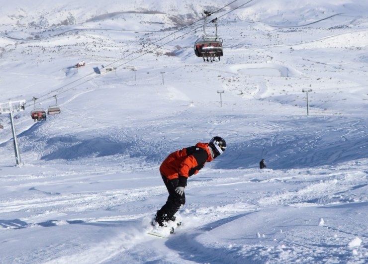 Snowboard nefes kesti