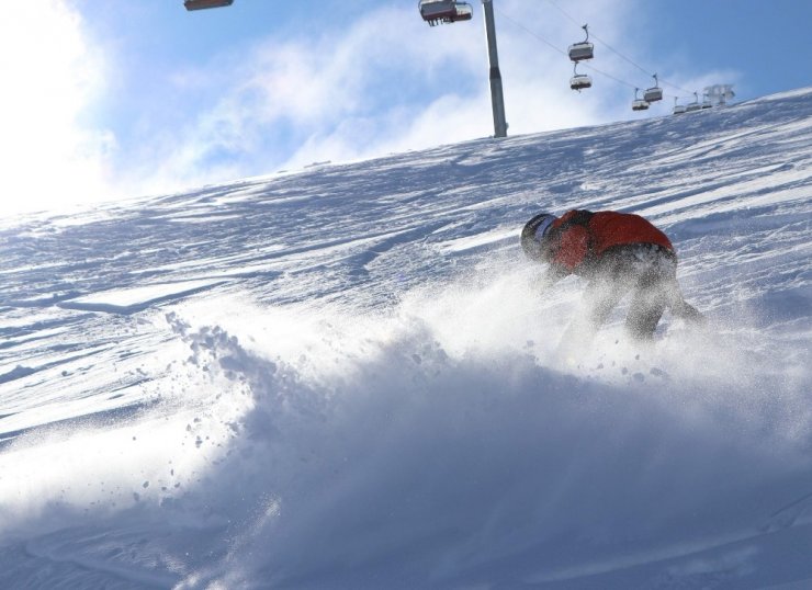 Snowboard nefes kesti