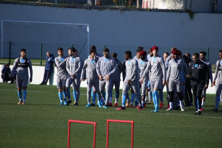 Trabzonspor, Fenerbahçe maçı hazırlıklarını sürdürdü