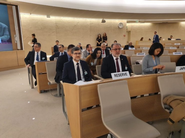Gülaçar, Cenevre’de Birleşmiş Milletler Çalışma Grubunda