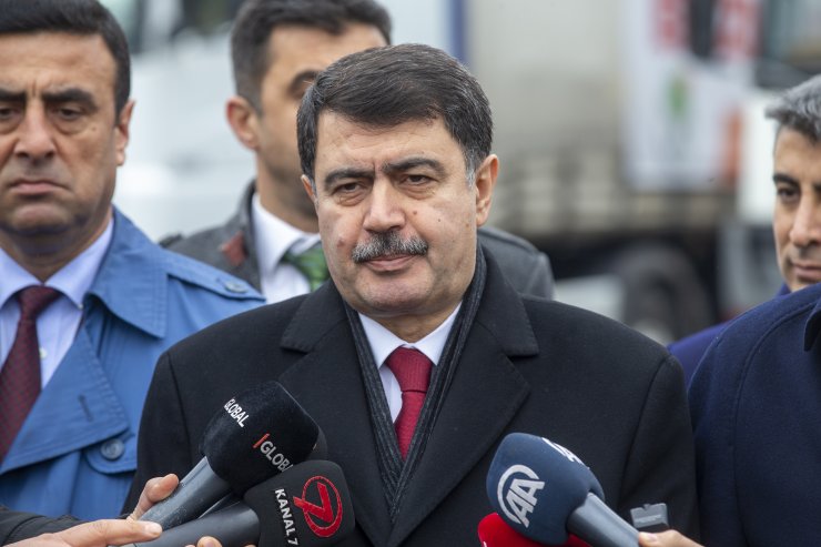 Başkentten depremzedelere 15 tır yardım malzemesi gönderildi