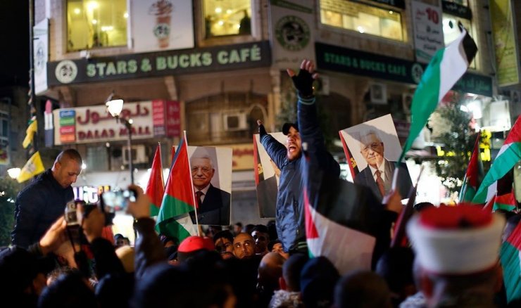 Filistinliler Trump’ın sözde Orta Doğu barış planını protesto etti