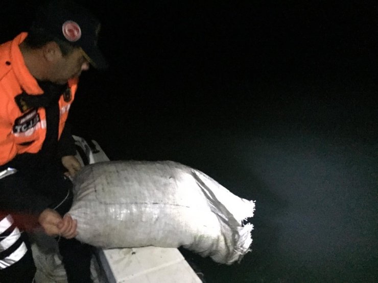 Isparta’daki kaçak 1 ton 250 kilogramlık kerevit avına 10 bin 788 lira ceza kesildi