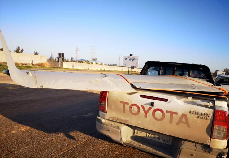 Libya'da UMH güçleri Hafter'e ait bir SİHA'yı düşürdü